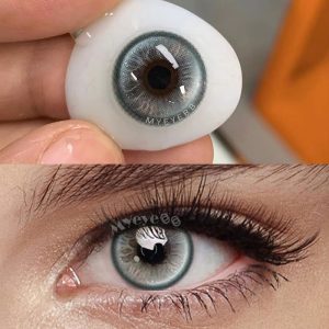 Eyemi Viva Blue Prescription Colored Contact Lenses