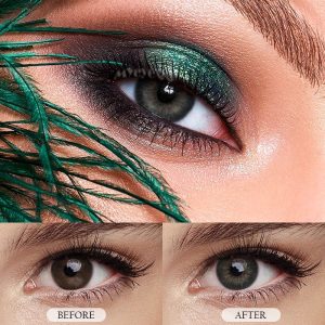 Eyemi New York III Black Prescription Colored Contact Lenses