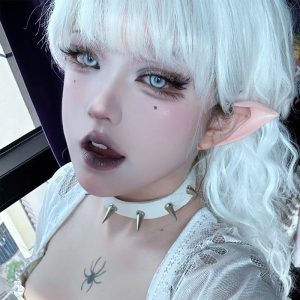 Eyemi Cyber Grey Prescription Cosplay Colored Contact Lenses