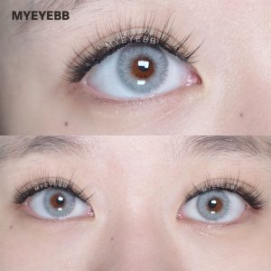 Eyemi Queen Grey Prescription Colored Contact Lenses