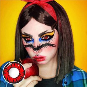 Eyemi Enchanted Black Cosplay Colored Contact Lenses