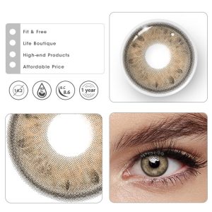 Eyemi Wildcat Iris Brown Colored Contact Lenses