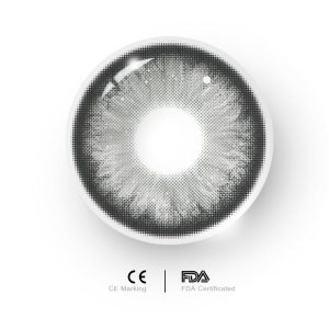 Coloredeye Pearlescent Grey Prescription Men Colored Contact Lenses