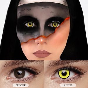 Eyemi Yellow Manson Cosplay Colored Contact Lenses
