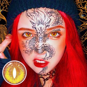 Coloredeye Blind Dragon Maid Prescription Cosplay Colored Contact Lenses