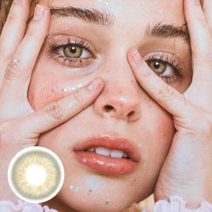 Eyemi DNA II Brown Prescription Colored Contact Lenses