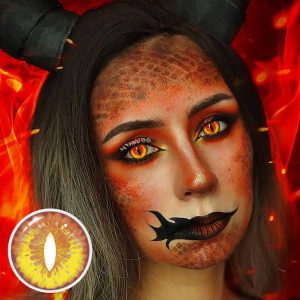 Coloredeye Blind Dragon Maid Prescription Cosplay Colored Contact Lenses