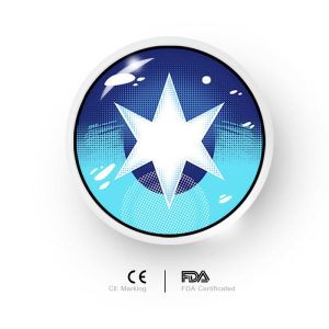 Eyemi Blind Aqua Hoshino Blue Cosplay Colored Contact Lenses