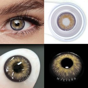 Eyemi Sicilian Brown Prescription Colored Contact Lenses