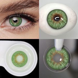 Eyemi Crush Green Prescription Colored Contact Lenses