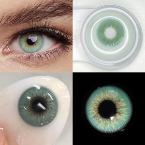 Eyemi Sin Green Prescription Colored Contact Lenses