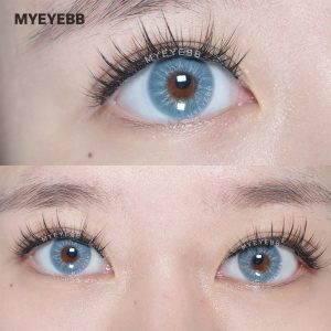 Eyemi Eros Blue Prescription Colored Contact Lenses