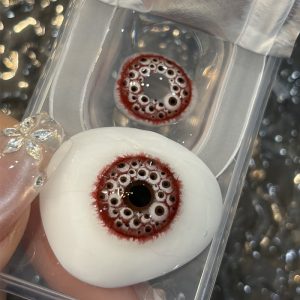 Eyemi Inferno Eyes Red Cosplay Colored Contact Lenses丨1 Day