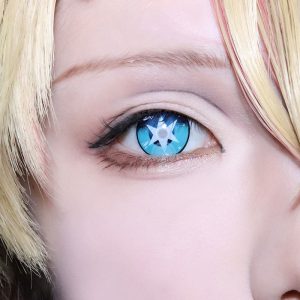 Eyemi Blind Aqua Hoshino Blue Cosplay Colored Contact Lenses