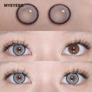 Eyemi Norko Grey Prescription Colored Contact Lenses