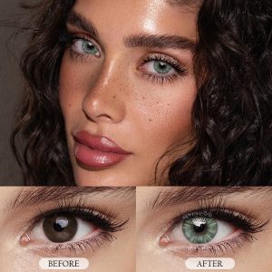 Eyemi Angeles Green Colored Contact Lenses