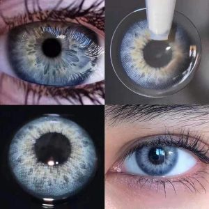 Coloredeye DNA II Blue Grey Prescription Colored Contact Lenses