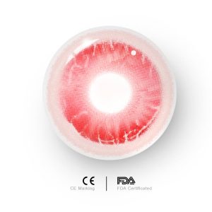 Eyemi Blood Eclipse Red Cosplay Colored Contact Lenses丨1 Day