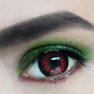 Eyemi Enchanted Black Cosplay Colored Contact Lenses