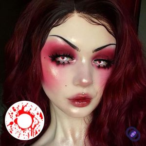 Eyemi Trauma White Prescription Cosplay Colored Contact Lenses