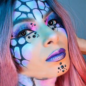 Eyemi Nebulos Blue Cosplay Colored Contact Lenses