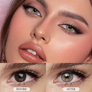 Eyemi Van Gogh Brown Prescription Colored Contact Lenses