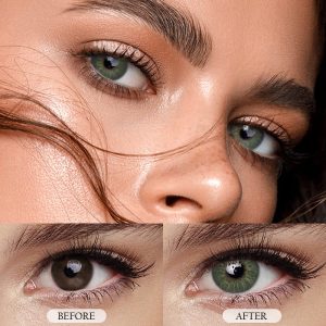 Eyemi Eros Green Prescription Colored Contact Lenses