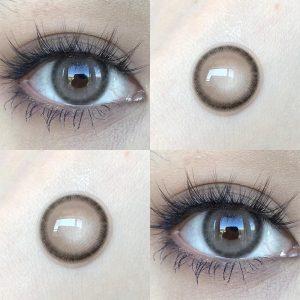 Eyemi Aoki Grey Colored Contact Lenses