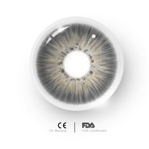 Eyemi New York III Grey Prescription Colored Contact Lenses