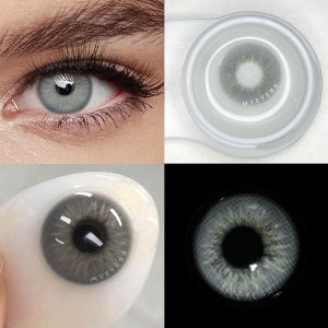 Eyemi Sin Grey Prescription Colored Contact Lenses