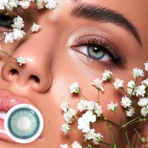 Coloredeye Aegean Sea II Blue Prescription Colored Contact Lenses