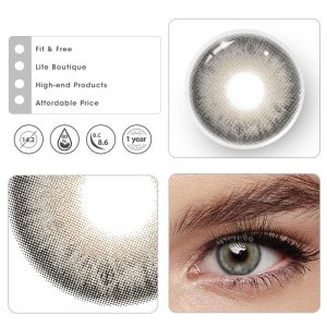 Eyemi Nebula Grey Colored Contact Lenses