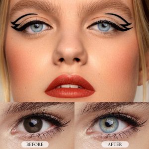 Eyemi Ocean Blue prescription Colored Contact Lenses