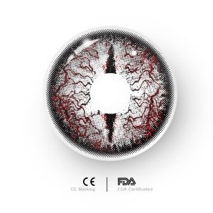 Eyemi Soulworm White Cosplay Colored Contact Lenses丨1 Day