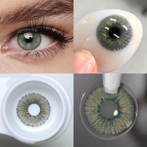 Eyemi Van Gogh Green Prescription Men Colored Contact Lenses