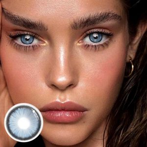 Eyemi Norko Blue Prescription Colored Contact Lenses