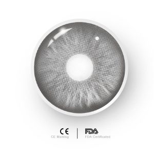 Eyemi Mint Grey Prescription Colored Contact Lenses