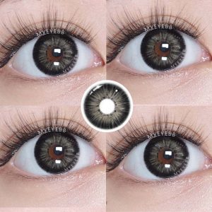 Eyemi New York III Black Prescription Men Colored Contact Lenses