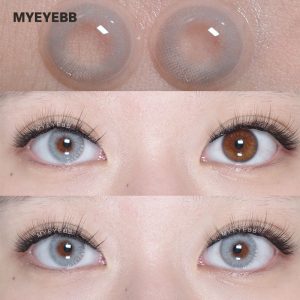Eyemi Queen Grey Prescription Colored Contact Lenses