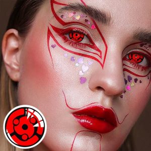 Coloredeye Blind Syaringan Cosplay Colored Contact Lenses