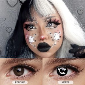 Eyemi Ghost Prescription Cosplay Colored Contact Lenses