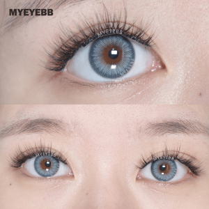 Eyemi Y2K Boho Blue Prescription Colored Contact Lenses