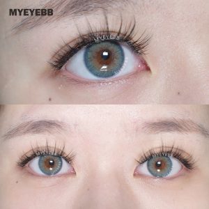 Eyemi Deepwater Zone Blue Prescription Colored Contact Lenses