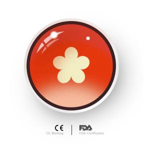 Eyemi Blind Hutao Red Cosplay Colored Contact Lenses