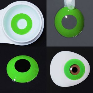 Coloredeye Light Green Block Cosplay Colored Contact Lenses