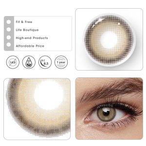 Coloredeye Aoki Brown Colored Contact Lenses