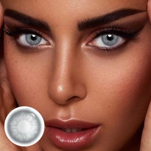 Coloredeye Unspoken Mirage Grey Prescription Colored Contact Lenses