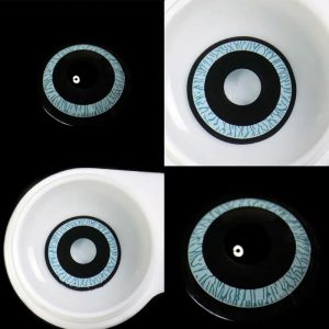 Eyemi Nebulos Blue Cosplay Colored Contact Lenses