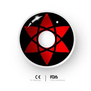 Coloredeye Sasuke Mangekyou Sharingan Narut Cosplay Colored Contact Lenses