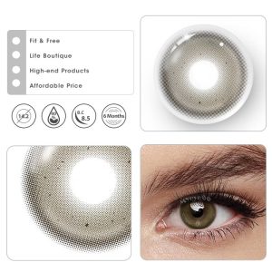 Eyemi Dusty Olive Prescrition Colored Contact Lenses | 6 Months